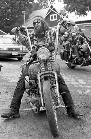 Old School Biker