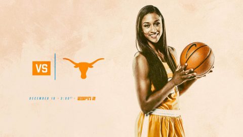 Tennessee Women's Basketball face off against the Texas Longhorns Sunday afternoon at Thompson-Boling Arena. (Tennessee Athletics)