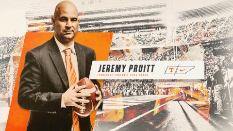 Tennessee Vols Football new Head Coach Jeremy Pruitt. (Tennessee Athletics)