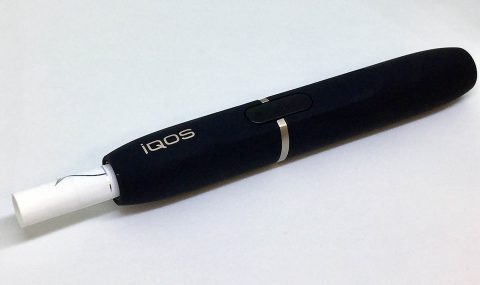 iQOS device used in “Impairment of Endothelial Function by Inhalation of Heat-Not-Burn Tobacco Aerosol” study. (Jesse Elias)