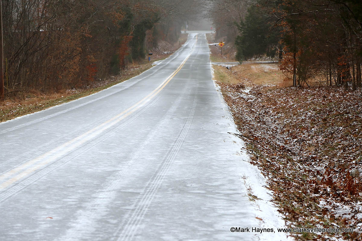 Dangerous Travel Conditions Tonight for ClarksvilleMontgomery County