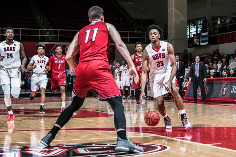 Austin Peay Men's Basketball hosts Eastern Kentucky Colonels Thursday night at the Dunn Center. Tip off is at 7:30pm. (APSU Sports Information)