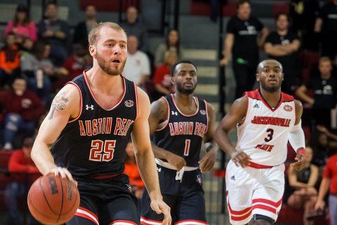 Austin Peay Men's Basketball hosts Morehead State at the Dunn Center, Saturday. Tip off is at 7:00pm. (APSU Athletics)