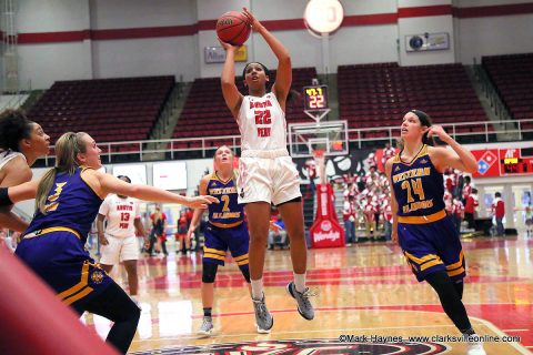 Austin Peay Women's Basketball plays UT Martin at the Dunn Center Wednesday night. Tip off is set for 7:00pm. (APSU Sports Information)