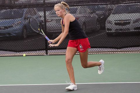 Austin Peay Women's Tennis team's home game against Chattanooga Monday has been rescheduled due to inclement weather. (APSU Sports Information) Austin Peay Women's Tennis team's home game against Chattanooga Monday has been rescheduled due to inclement weather. (APSU Sports Information)