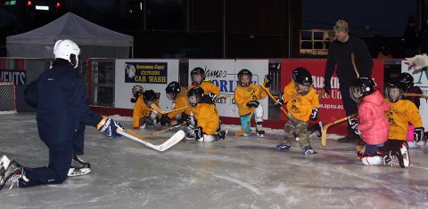 Predators Team Get Out And Learn (G.O.A.L) Program teaches hockey skills to local kids.