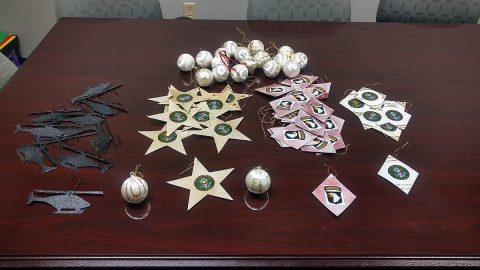 Ornaments designed by the S2S students Ornaments designed by the S2S students