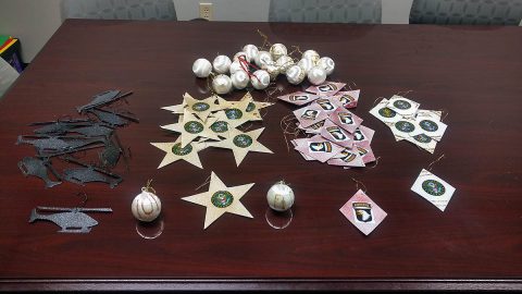 Ornaments designed by the S2S students