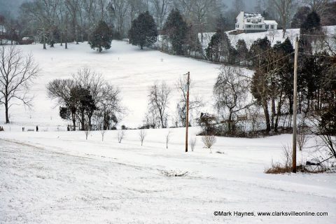 Winter storm brings snow, hazardous travel conditions.