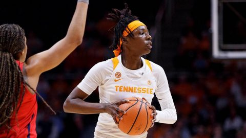 Tennessee Women's Basketball gets 75-66 win over Ole Miss Thursday night at Thompson-Boling Arena. (Tennessee Athletics) Tennessee Women's Basketball gets 75-66 win over Ole Miss Thursday night at Thompson-Boling Arena. (Tennessee Athletics)