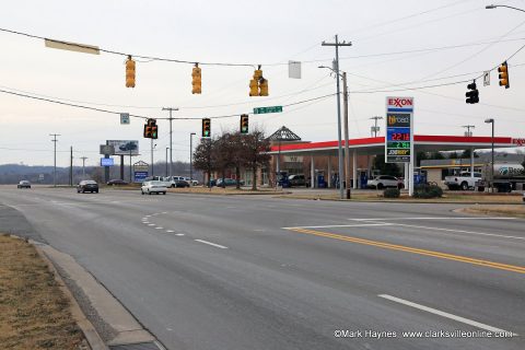 Intersection of Zinc Plant Road and Highway 48/13 in Montgomery County. Intersection of Zinc Plant Road and Highway 48/13 in Montgomery County.
