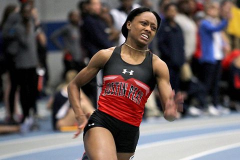 Austin Peay Track and Field currently in fifth place at OVC Indoor Track and Field Championships. (APSU Sports Information)