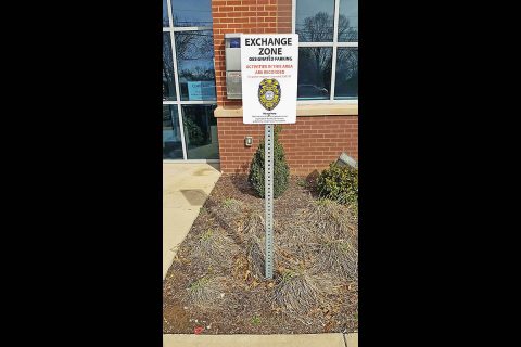 Clarksville Police Department's Exchange Zone.