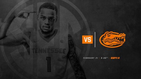 Tennessee Men's Basketball hosts the Florida Gators Tuesday night at Thompson-Boling Arena. Tip off is at 8:00pm CT. (Tennessee Athletics)