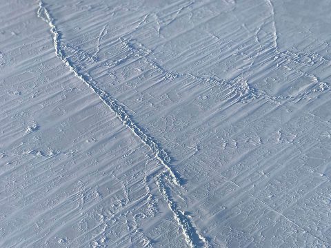 On March 17th, the Arctic sea ice cover peaked at 5.59 million square miles (14.48 million square kilometers), making it the second lowest maximum on record. (NASA/ Nathan Kurtz) On March 17th, the Arctic sea ice cover peaked at 5.59 million square miles (14.48 million square kilometers), making it the second lowest maximum on record. (NASA/ Nathan Kurtz)
