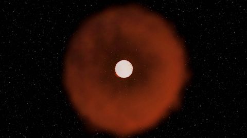 A new study describes the most extreme known example of a "fast-evolving luminous transient" (FELT) supernova. (NASA/JPL-Caltech) A new study describes the most extreme known example of a "fast-evolving luminous transient" (FELT) supernova. (NASA/JPL-Caltech)