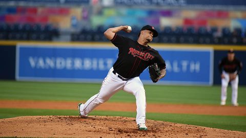 Nashville Sounds pitcher Franklin Barreto Collects First Three-Hit Game of 2018. (Nashville Sounds)