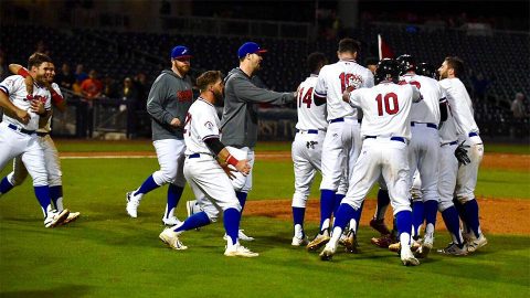 Sheldon Neuse's Sacrifice Fly Lifts Nashville Sounds to victory. (Nashville Sounds)