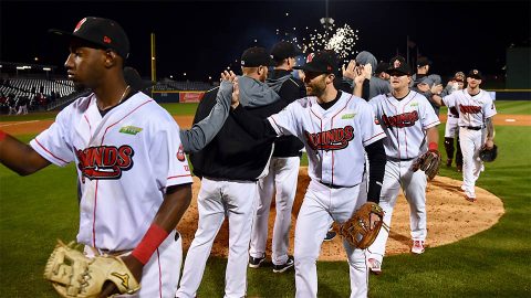 Nashville Sounds pitcher James Naile Earns Win With 5.2 Shutout Innings. (Nashville Sounds)