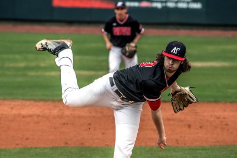 Austin Peay Baseball loses to Belmont 4-0 Sunday afternoon at E.S. Rose Park. (APSU Sports Information)