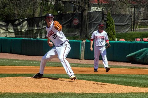 Austin Peay Baseball scores 5 runs in the top of the ninth to get 14-11 win over Murray State Racers Wednesday night. (APSU Sports Information)