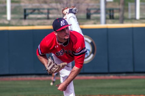 Austin Peay Baseball pitcher Michael Costanzo pitches seven inning shutout against Morehead State, Friday. (APSU Sports Information)