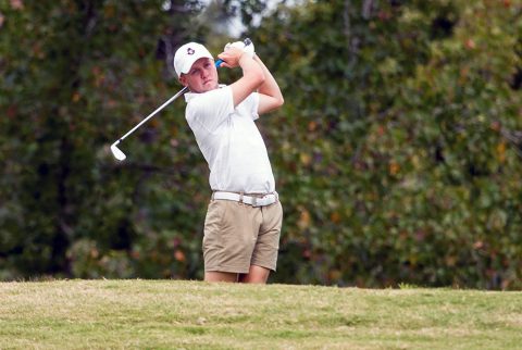 Austin Peay Men's Golf battles difficult conditions in final day at Bubba Barnett Intercollegiate. (APSU Sports Information)