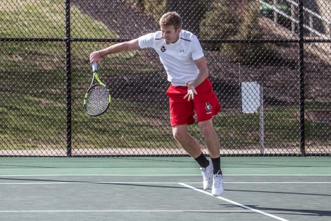 Austin Peay Men's Tennis falls to Eastern Kentucky 4-0 in first round of OVC Tournament. (APSU Sports Information)