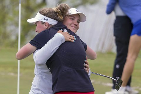 Austin Peay Women's Golf finished the final round of the 2018 OVC Championships shooting a 301 besting their previous OVC Tournament best. (APSU Sports Information) Austin Peay Women's Golf finished the final round of the 2018 OVC Championships shooting a 301 besting their previous OVC Tournament best. (APSU Sports Information)