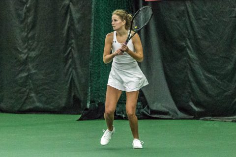 Austin Peay Women's Tennis hands rival Murray State a 4-1 loss to advance to the OVC Championship. (APSU Sports Information) Austin Peay Women's Tennis hands rival Murray State a 4-1 loss to advance to the OVC Championship. (APSU Sports Information)