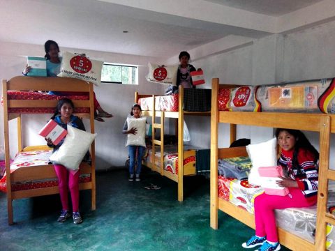 Clarksville Academy Students and Parents purchased new mattresses and pillows for the school dorm.