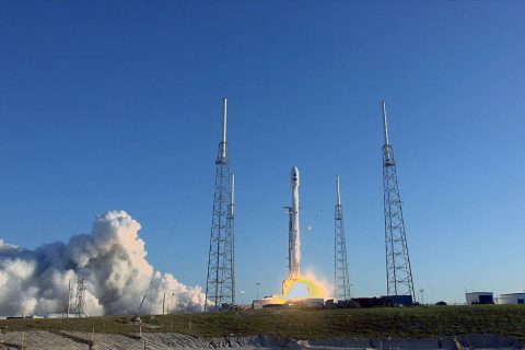 NASA’s next planet-hunter, the Transiting Exoplanet Survey Satellite (TESS), successfully launched on a SpaceX Falcon 9 on April 18, 2018. TESS will search for new worlds outside our solar system for further study. (NASA Television)