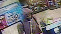 Clarksville Police are trying to identify the person in this photo for the Monday robbery of Speedy Cafe.