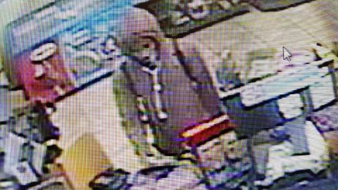 Clarksville Police are trying to identify the person in this photo for the Monday robbery of Speedy Cafe.