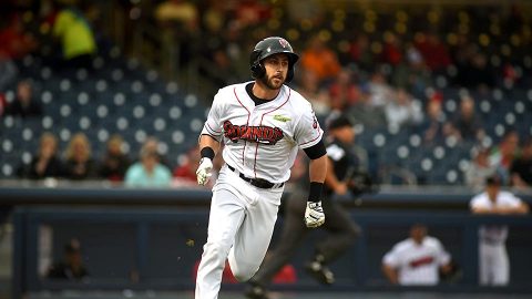 Nashville Sounds' Dustin Fowler Comes Within One Hit of the Cycle for Second Straight Game. (Nashville Sounds)