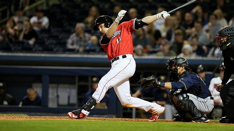 Oklahoma City Dodgers Eight-Run Fourth Inning Dooms Nashville Sounds Thursday night. (Nashville Sounds)