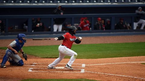 Round Rock Express Takes 1-0 Lead over Nashville Sounds in Battle for the Boot Series. (Nashville Sounds)