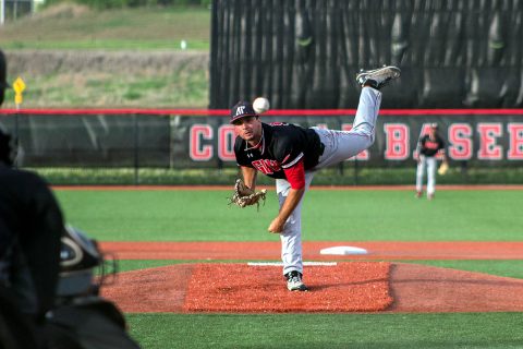 Austin Peay Baseball beats SIU Edwardsville 7-7 at Simmons Baseball Complex, Friday night. (APSU Sports Information)