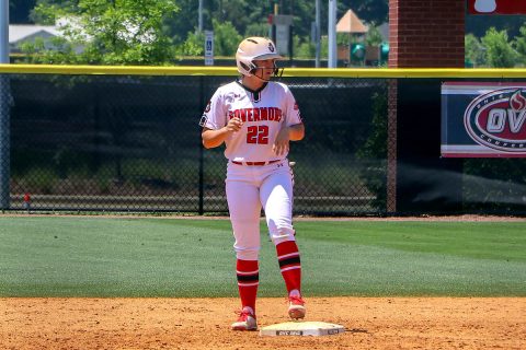 Austin Peay Softball has call go against them in 3-0 loss to Towson Thursday at the National Invitational Softball Championship. (APSU Sports Information) Austin Peay Softball has call go against them in 3-0 loss to Towson Thursday at the National Invitational Softball Championship. (APSU Sports Information)