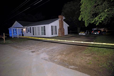 Clarksville Police investigating a homicide on Mitchell Street. (Jim Knoll, Clarksville Police Department)