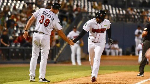 Nashville Sounds BJ Boyd's Late Homer Not Enough in Front of Near Capacity Crowd at First Tennessee Park. (Nashville Sounds)