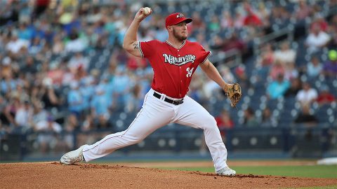 Sellout Crowd at First Tennessee Park Watches Nashville Sounds Crush Tacaoma Rainiers to Open Series. (Nashville Sounds)