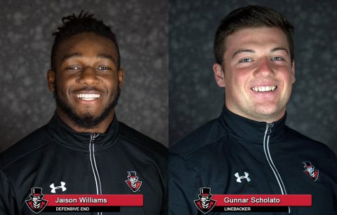 APSU Football - Jaison Williams and Gunnar Scholato