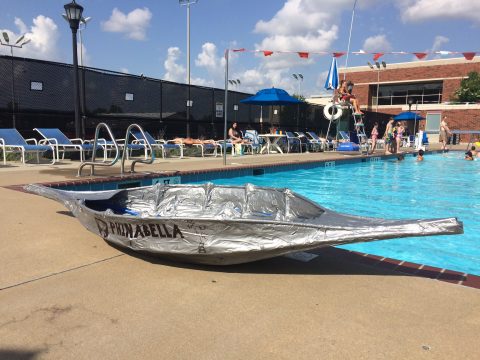 Lili Swann and Ward Jaeger named their boat “Phinabella” as a tribute to Disney’s “Phineas and Ferb.” Lili Swann and Ward Jaeger named their boat “Phinabella” as a tribute to Disney’s “Phineas and Ferb.”