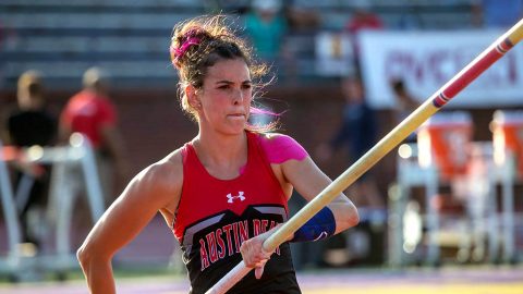 Austin Peay Track and Field's Savannah Amato. (APSU Sports Information)