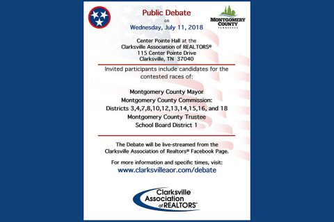 Clarksville Association of Realtors 2018 Public Candidate Debate