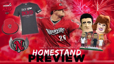 Nashville Sounds next Home Games feature Three Giveaways and Friday Fireworks. (Nashville Sounds)