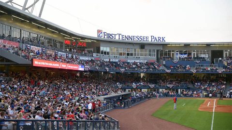 First Tennessee Park. (Nashville Sounds)