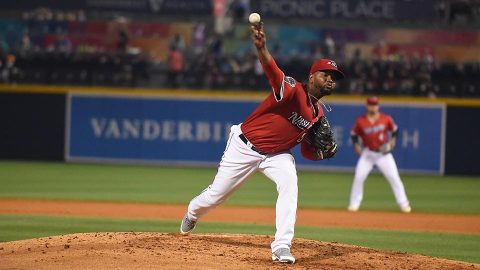 Nashville Sounds Evens Series with Omaha Storm Chasers at a Game Apiece. (Nashville Sounds)