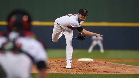 Nashville Sounds pitcher James Naile Tosses Seven Innings in Quality Start. (Nashville Sounds)